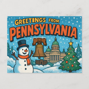 Carte postale de PENNSYLVANIE