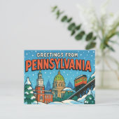 Carte postale de PENNSYLVANIE (Debout devant)