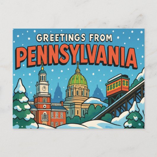Carte postale de PENNSYLVANIE (Devant)