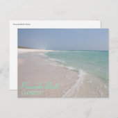 Carte postale de Pensacola Beach, Floride (Devant / Derrière)