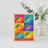 Carte postale de Pensacola Floride Oranges Art Pop (Debout devant)