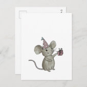 carte postale de petite souris (Devant / Derrière)