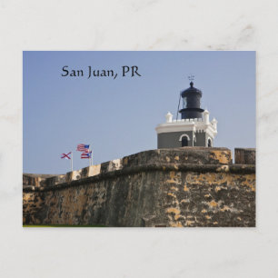 Carte postale de phare de San Juan