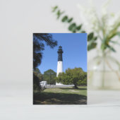 Carte postale de phare - île de chasse, Sc (Debout devant)