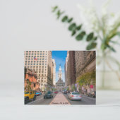 Carte postale de Philadelphie (Debout devant)