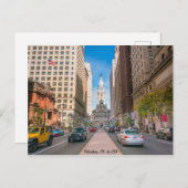 Carte postale de Philadelphie (Devant / Derrière)