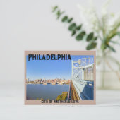 Carte postale de Philadelphie (Debout devant)
