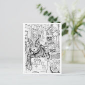 Carte postale de Philly Cat sur 9th Street (Debout devant)