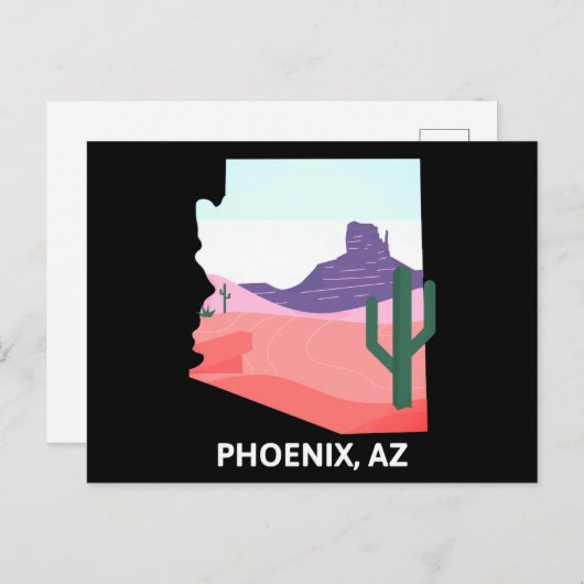 Carte postale de Phoenix (Devant / Derrière)