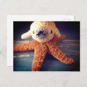 Carte postale de phoque bébé (Devant / Derrière)