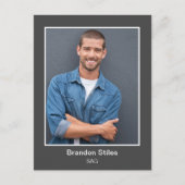 Carte postale de photo d'acteur (Devant)