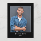 Carte postale de photo d'acteur (Devant)