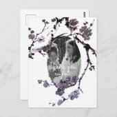 Carte postale de photo de mariage à la somme de fl (Devant / Derrière)