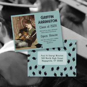 Carte postale de photo de remise des diplômes de g