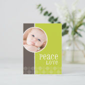 CARTE POSTALE DE PHOTO DE VACANCES :: goodcheer 2P (Debout devant)