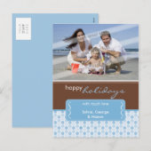 CARTE POSTALE DE PHOTO DE VACANCES : : parenthèse (Devant / Derrière)