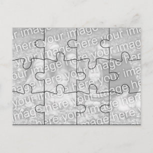 Carte postale de photo "Faux" personnalisable