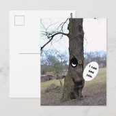 Carte postale de photo Funny Tree (Devant / Derrière)