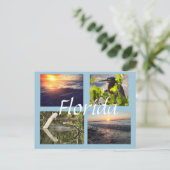 Carte postale de photographie de la Floride (Debout devant)