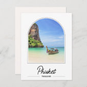 Carte postale de Phuket Thaïlande (Devant / Derrière)