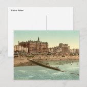 Carte Postale De Pier II, Brighton, Angleterre (Devant / Derrière)