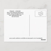 Carte postale de pingouins (Dos)