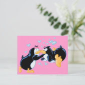 Carte postale de pingouins baisants (Debout devant)