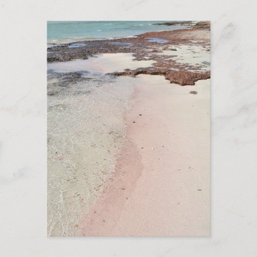 Carte postale de Pink Beach (Devant)