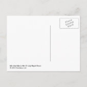 Carte postale de pique-nique 4 juillet Nuit de Mic (Dos)