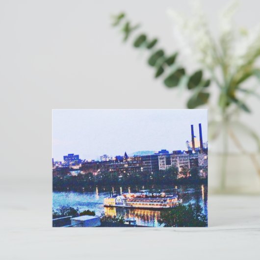 Carte postale de Pittsburgh (Debout devant)