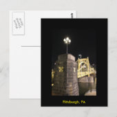 Carte postale de Pittsburgh, Pennsylvanie (Devant / Derrière)