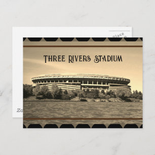 Carte postale de Pittsburgh - Stade Three Rivers