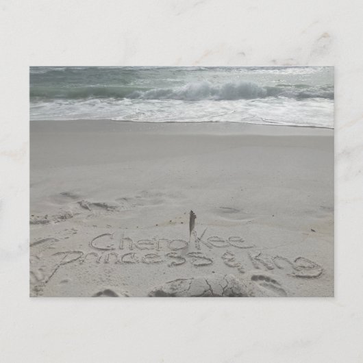 Carte postale de plage (Devant)