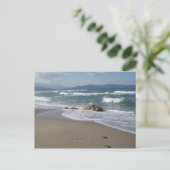 Carte postale de plage (Debout devant)