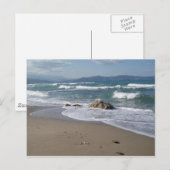 Carte postale de plage (Devant / Derrière)