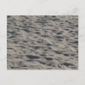 Carte postale de plage (Dos)
