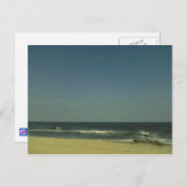 Carte postale de plage (Devant / Derrière)