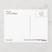 Carte postale de plage (Dos)