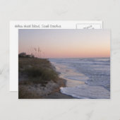 Carte postale de plage de Hilton Head Island (Devant / Derrière)