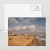 Carte postale de plage de Venise (Devant / Derrière)