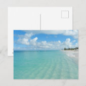 Carte postale de plage - Grace Bay Beach, Turks an (Devant / Derrière)