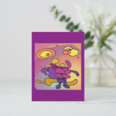 Carte postale de Planet Dancers Art Abstrait (Debout devant)