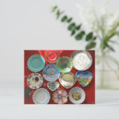 Carte postale de plats vintages (Debout devant)