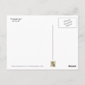 Carte postale de plaza de Rockefeller (Dos)