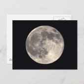 Carte postale de Pleine lune (Devant / Derrière)