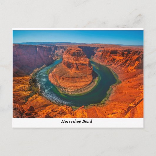 Carte postale de pliage en fer à cheval (Devant)