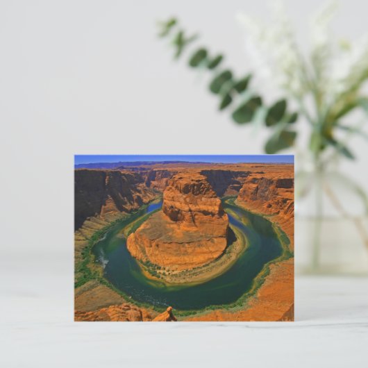 Carte postale de pliage en fer à cheval (Debout devant)