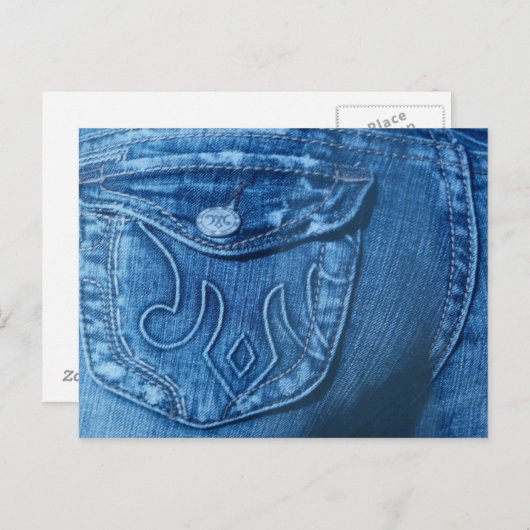 Carte postale de poche Jean (Devant / Derrière)