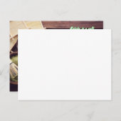 Carte postale de poème de Matcha (Devant / Derrière)