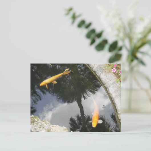 Carte postale de poisson (Debout devant)